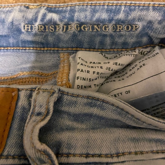 Hi- rise jegging cropped jeans - Picture 6 of 7